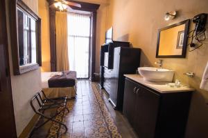 Koupelna v ubytování El Gran Hotel