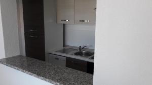 Kuchyň nebo kuchyňský kout v ubytování Apartman Marco