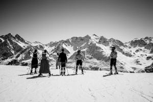 Pension der Steinbock - das 300 Jahre alte Bauernhaus - TIROL v zimě