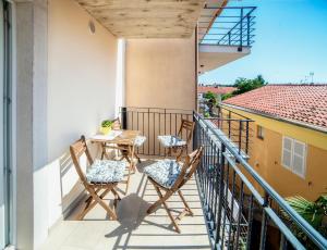 A balcony or terrace at Emma appartment