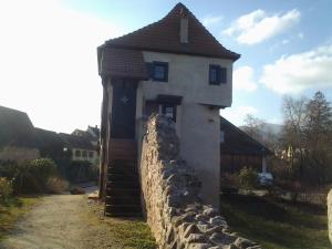 Budova, kde se bed and breakfast nachází