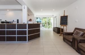Vstupní hala nebo recepce v ubytování Premiere Hotel