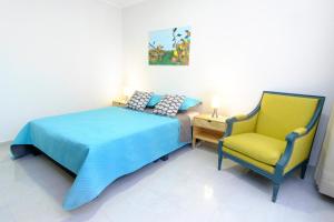 Cama o camas de una habitación en Casa Bogotana