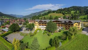 Letecký snímek ubytování Alpenhof Brixen