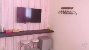 TV a/nebo společenská místnost v ubytování 小敏&日森民宿