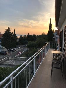 Balkón nebo terasa v ubytování Apartment Bella Mare