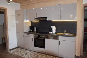 Kuchyňa alebo kuchynka v ubytovaní Ferienwohnung Trixl