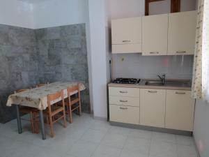 مطبخ أو مطبخ صغير في Hotel Residence Villa Ascoli