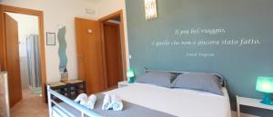 Postel nebo postele na pokoji v ubytování Villa Giulia&Gaia - Guest House