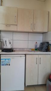 Kuchyň nebo kuchyňský kout v ubytování Delphin Apart Hotel