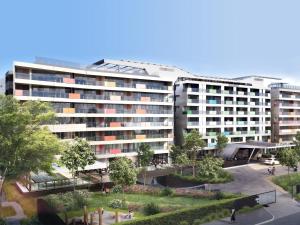ein Gebäude mit Innenhof in der Unterkunft The Branksome Hotel & Residences in Sydney