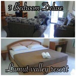 Katil atau katil-katil dalam bilik di Lumut Valley Resort Condominium