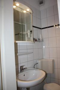 Kupatilo u objektu Zentrales Apartement Bremen