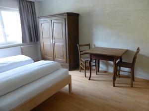 Postel nebo postele na pokoji v ubytování Ferienwohnung Marte