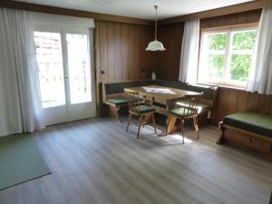 Posezení v ubytování Ferienwohnung Marte