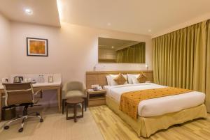 Hotel Palacio客房内的一张或多张床位