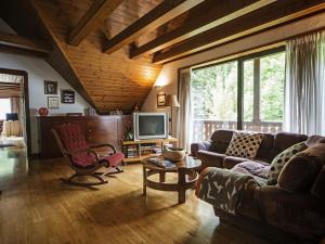 Μια τηλεόραση ή/και κέντρο ψυχαγωγίας στο Chalet in Vielha near Baqueira Ski Resort
