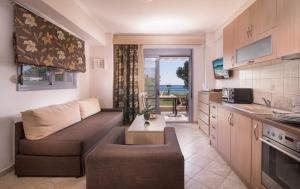 Køkken eller tekøkken på Allea Hotel and Apartments