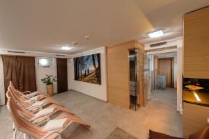 Posezení v ubytování Hotel Garni Romantika