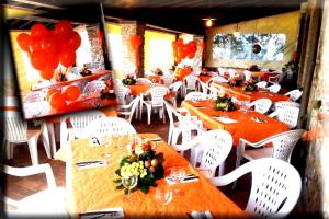 Restaurace v ubytování Agriturismo Podere dei kiwi