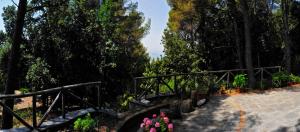 A garden outside B&B Al Cavalluccio Marino