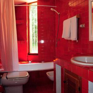 A bathroom at B&B Al Cavalluccio Marino