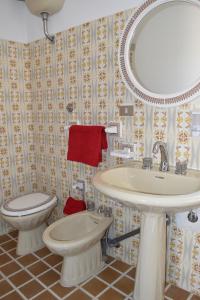 Phòng tắm tại Casa Skanderbek