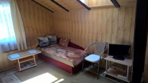 Postel nebo postele na pokoji v ubytování Apartament na Wrzosach