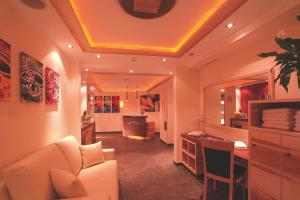 Posezení v ubytování Hotel Garni Muttler Alpinresort & Spa