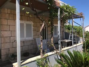 Zahrada ubytování Apartments Šuda