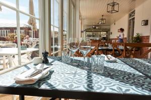 Restaurace v ubytování Strandhotellet