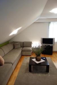 Χώρος καθιστικού στο Apartment Beks