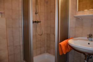 Kúpeľňa v ubytovaní Appartement Haus Gatterer