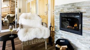 Część wypoczynkowa w obiekcie Rent like home - Sywarne II