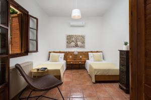 Posezení v ubytování Koukounari luxury villa