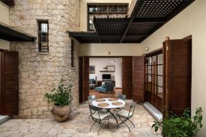 Posezení v ubytování Koukounari luxury villa