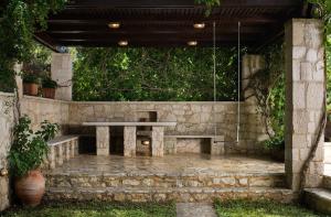 Zahrada ubytování Koukounari luxury villa