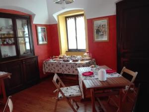 Restoran atau tempat lain untuk makan di B&B "La baita delle coccinelle"