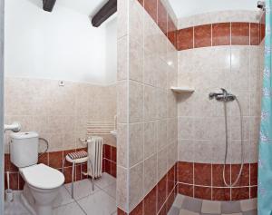 Koupelna v ubytování Penzion Hotel Morrison