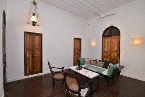 Posezení v ubytování Mateus Boutique Hotel