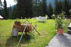 Ogród w obiekcie Pension Sattelkopf