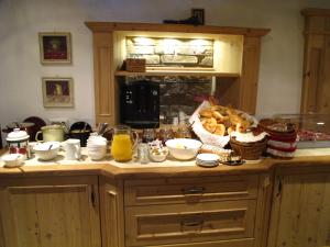 Morgenmad for gæster der bor på Fleckhof