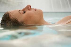 Das Gutenbrunn Thermen & SporthotelSpa和/或其他健康设施