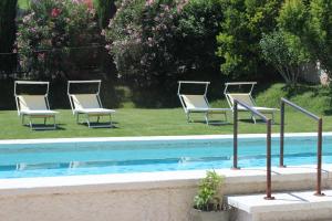 Bazén v ubytování B&B - Relais de charme la Caminella nebo v jeho okolí
