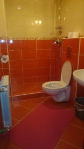 A bathroom at Gospodarstwo agroturystyczne Bustrycki