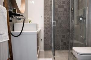 Łazienka w obiekcie Apartament Portowy Zakątek