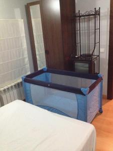 Postel nebo postele na pokoji v ubytování Casa Soleta Ezcaray