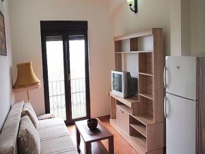 TV i/ili multimedijalni sistem u objektu Paradiso Apartments - Liman1