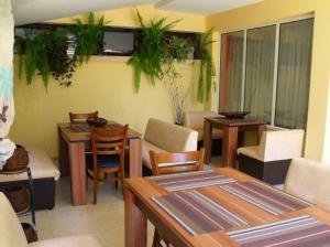 A seating area at Family Hotel Selena