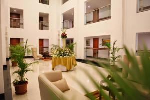 Istumisnurk majutusasutuses Lemon Tree Hotel Shimona Chennai